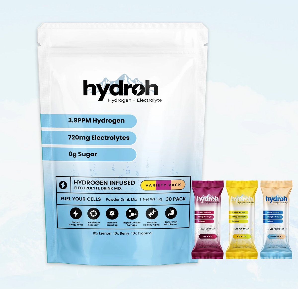 Hydrogen + Electrolytes Mix